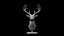 Printable Deer Head Sculpture