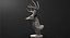 Printable Deer Head Sculpture