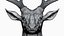Printable Deer Head Sculpture