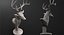 Printable Deer Head Sculpture