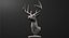 Printable Deer Head Sculpture