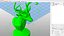 Printable Deer Head Sculpture