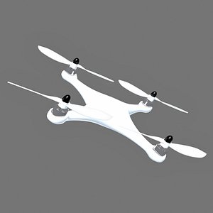 3d quadcopter model