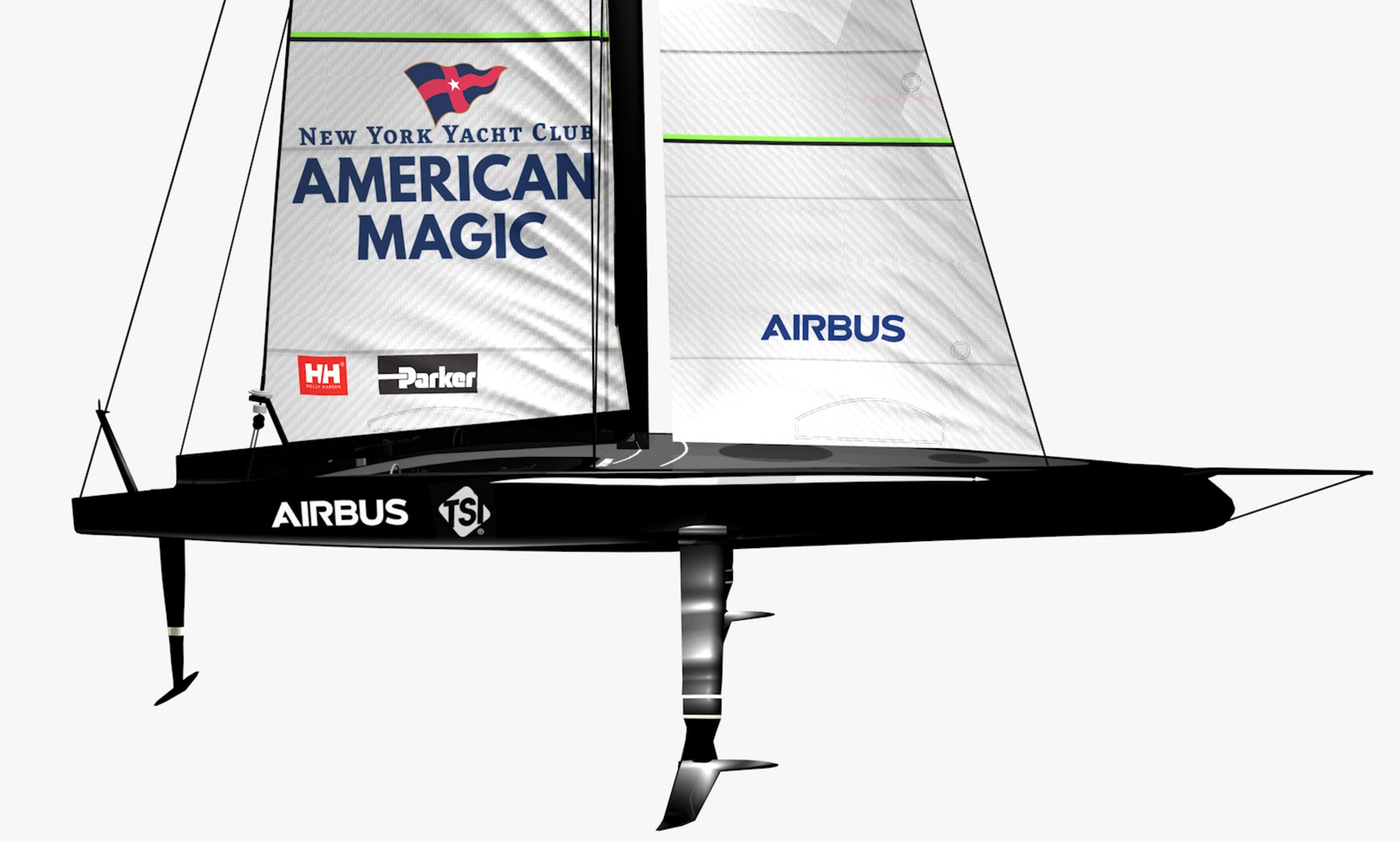 Americas Cup Ac75 3D Model - TurboSquid 1683376