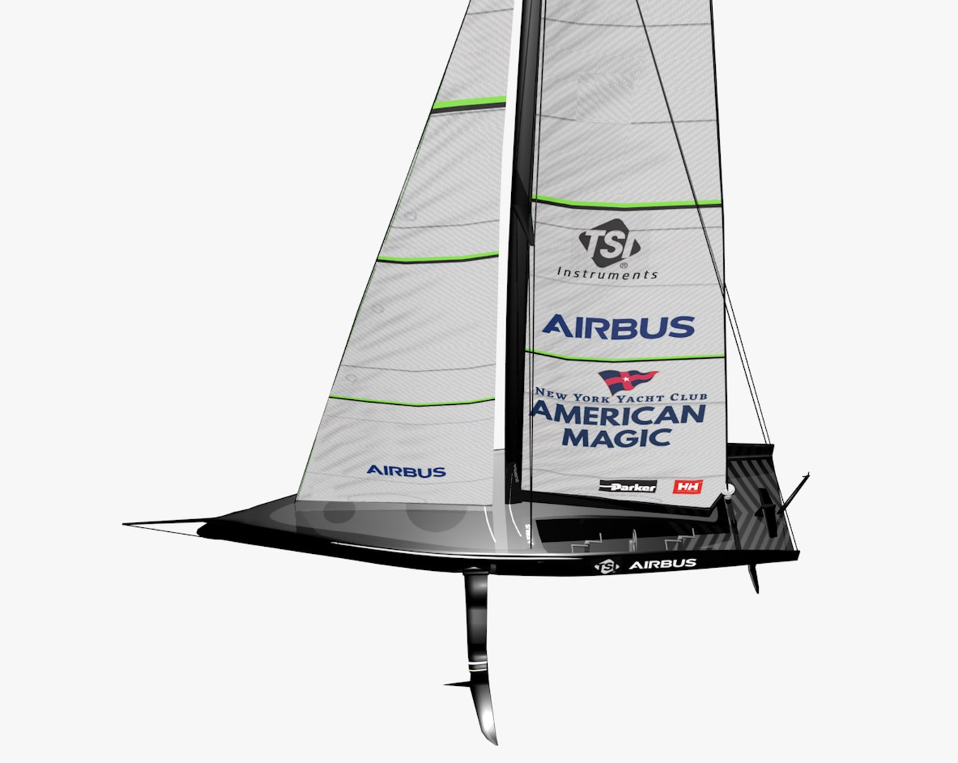Americas Cup Ac75 3D Model - TurboSquid 1683376
