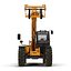 3d telescopic handler forklift generic model