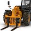 3d telescopic handler forklift generic model