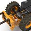 3d telescopic handler forklift generic model