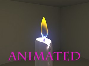 3d model candle holder