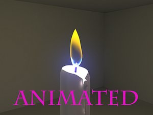 Taper Candle with Holder