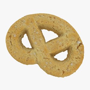 3D Butter Cookie Pretzel