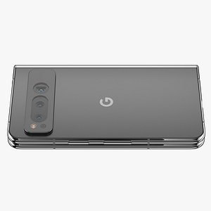 Google Pixel Fold Obsidian 3D model