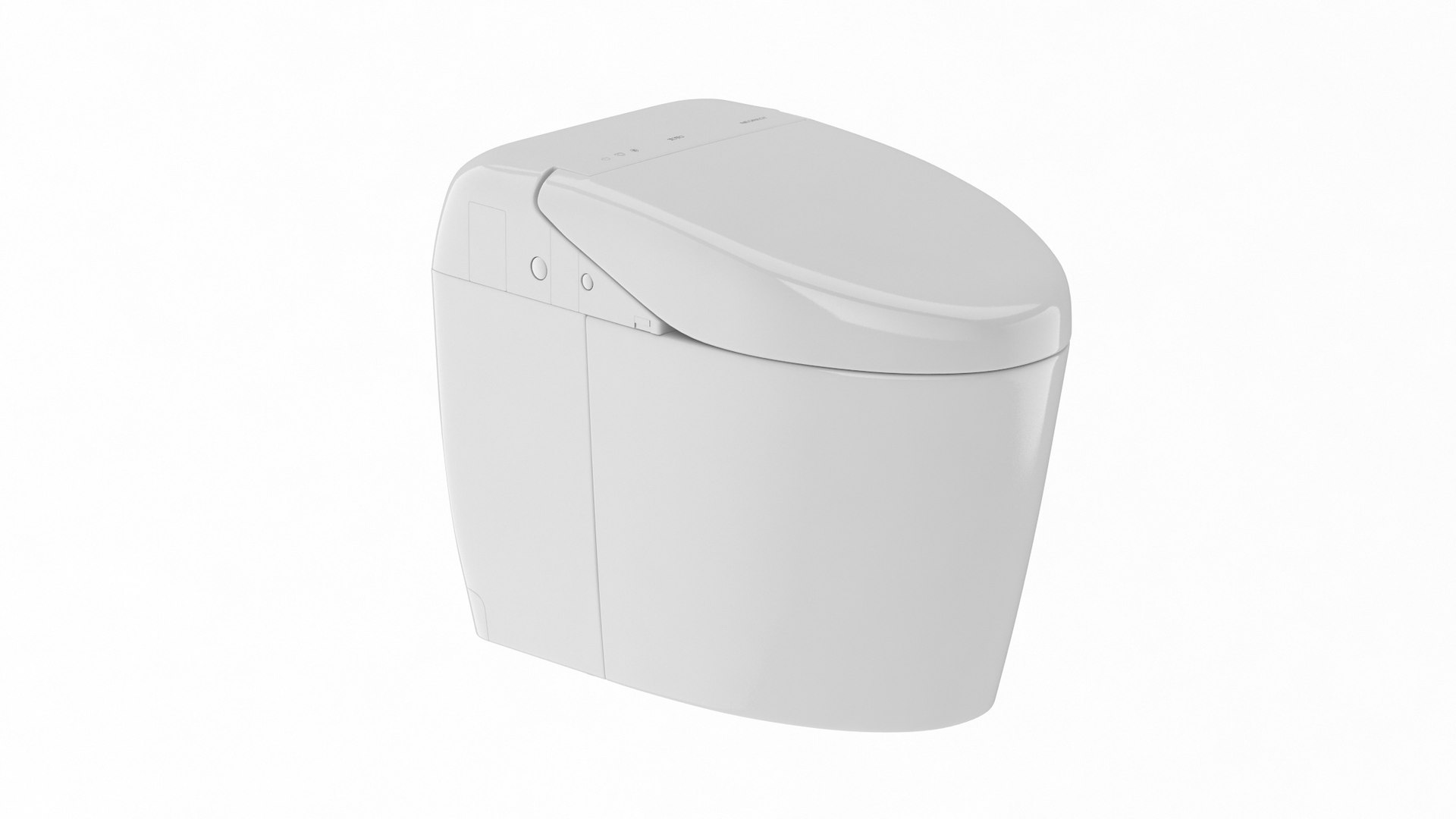 3D 20 toto toilet modeled TurboSquid 1575810