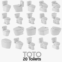 20 Models TOTO Toilet Collection