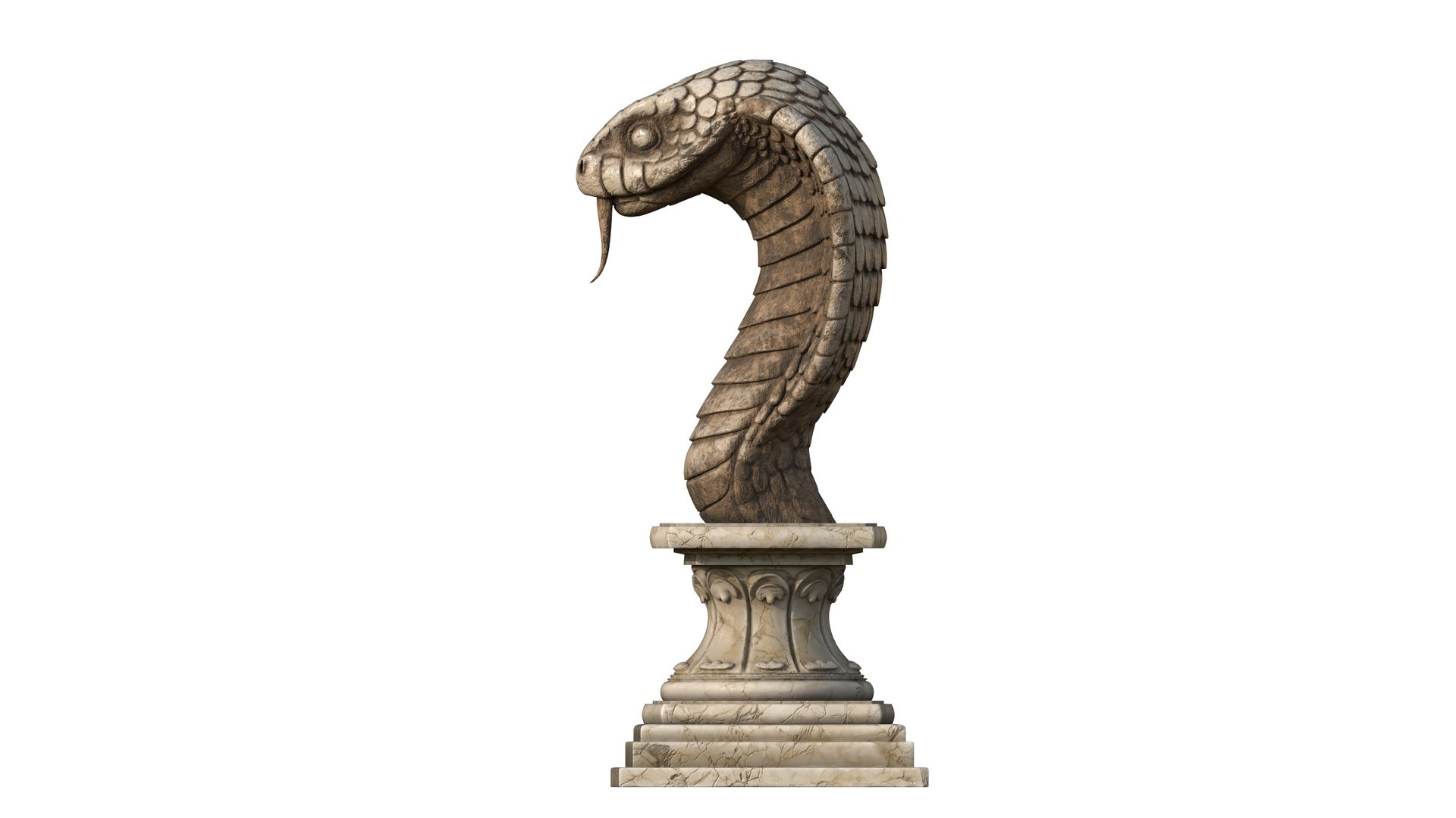 3D King Cobra statue  for render and 3d printing https://p.turbosquid.com/ts-thumb/Fn/Ux4YTc/2C/render_05/png/1753935636/1920x1080/fit_q87/53740991302c6441e8ad618c28683ec633fb8216/render_05.jpg