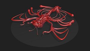 Red pest 3D model
