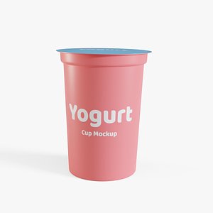 Yogurt Cup 3D model
