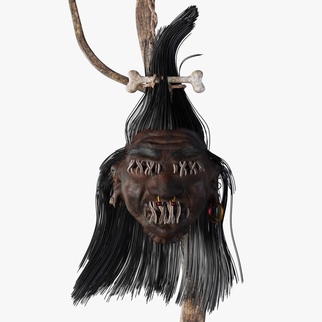 3D Shrunken head - TurboSquid 1742753