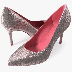 3D model Glitter Shoes