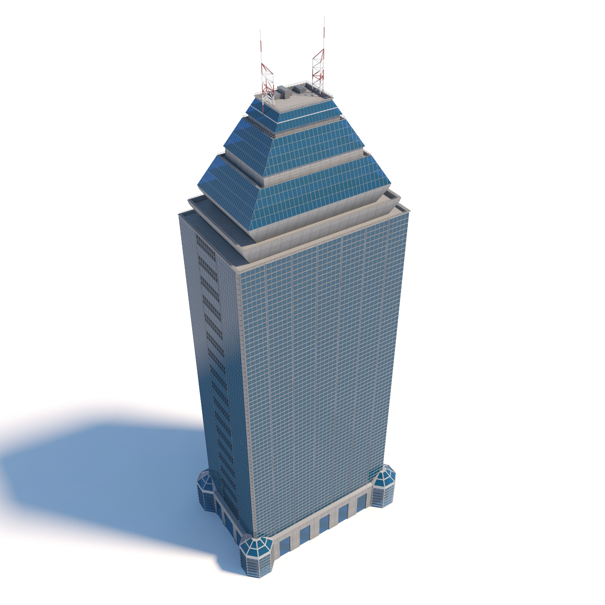 3D Gangnam Finance Center TurboSquid 1787201