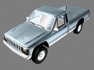 3ds max jeep cherokee pickup