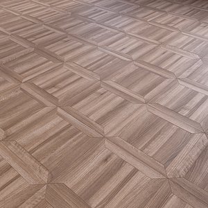 Parquet - Laminate - Wooden floor 2 in 1 3D model