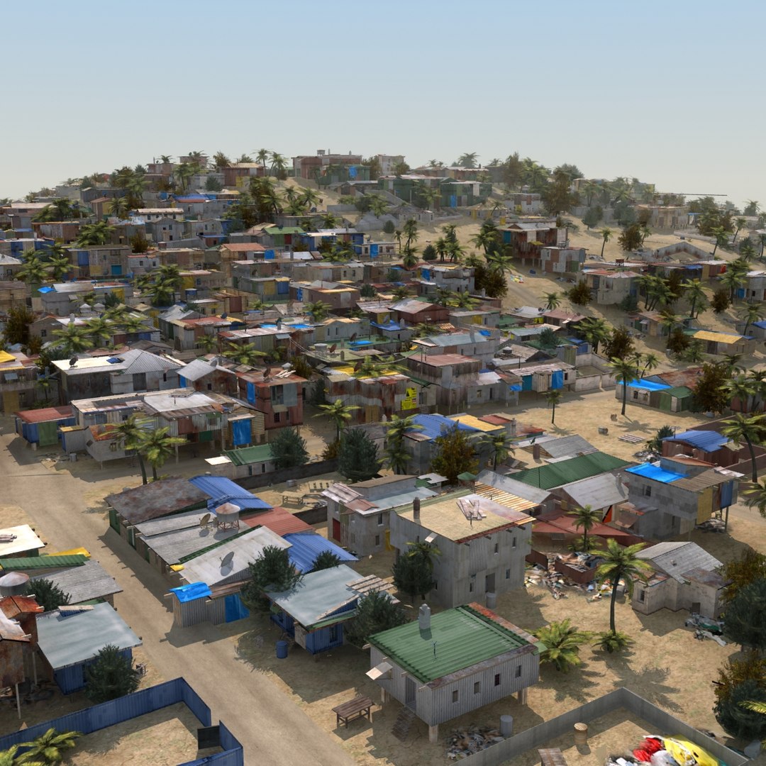 Lwo Favela Slum Trees
