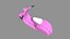 Low Poly Motorbike 02