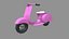 Low Poly Motorbike 02