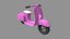 Low Poly Motorbike 02