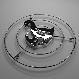 3d model trivet