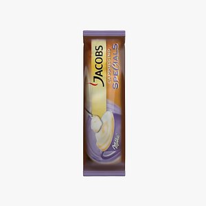 coffee bag 3d max