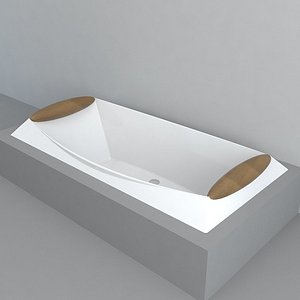 3D bathtub model