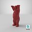 3D united buddy bear