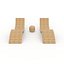 Sun Lounger 03 3D model