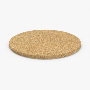Cork Coasters Round Single