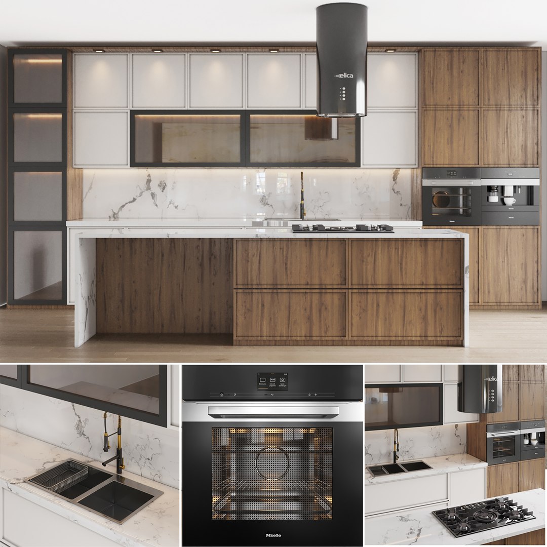 KITCHEN 0362015corona 3D model - TurboSquid 1923746