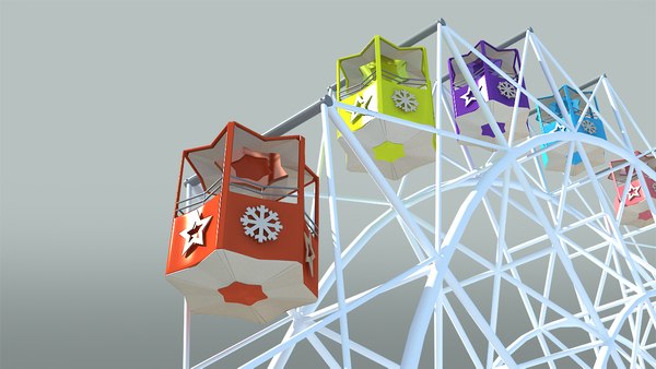 ferris wheel 3d model