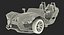 Polaris Slingshot Trike Rigged modelo 3D