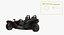 Polaris Slingshot Trike Rigged modelo 3D