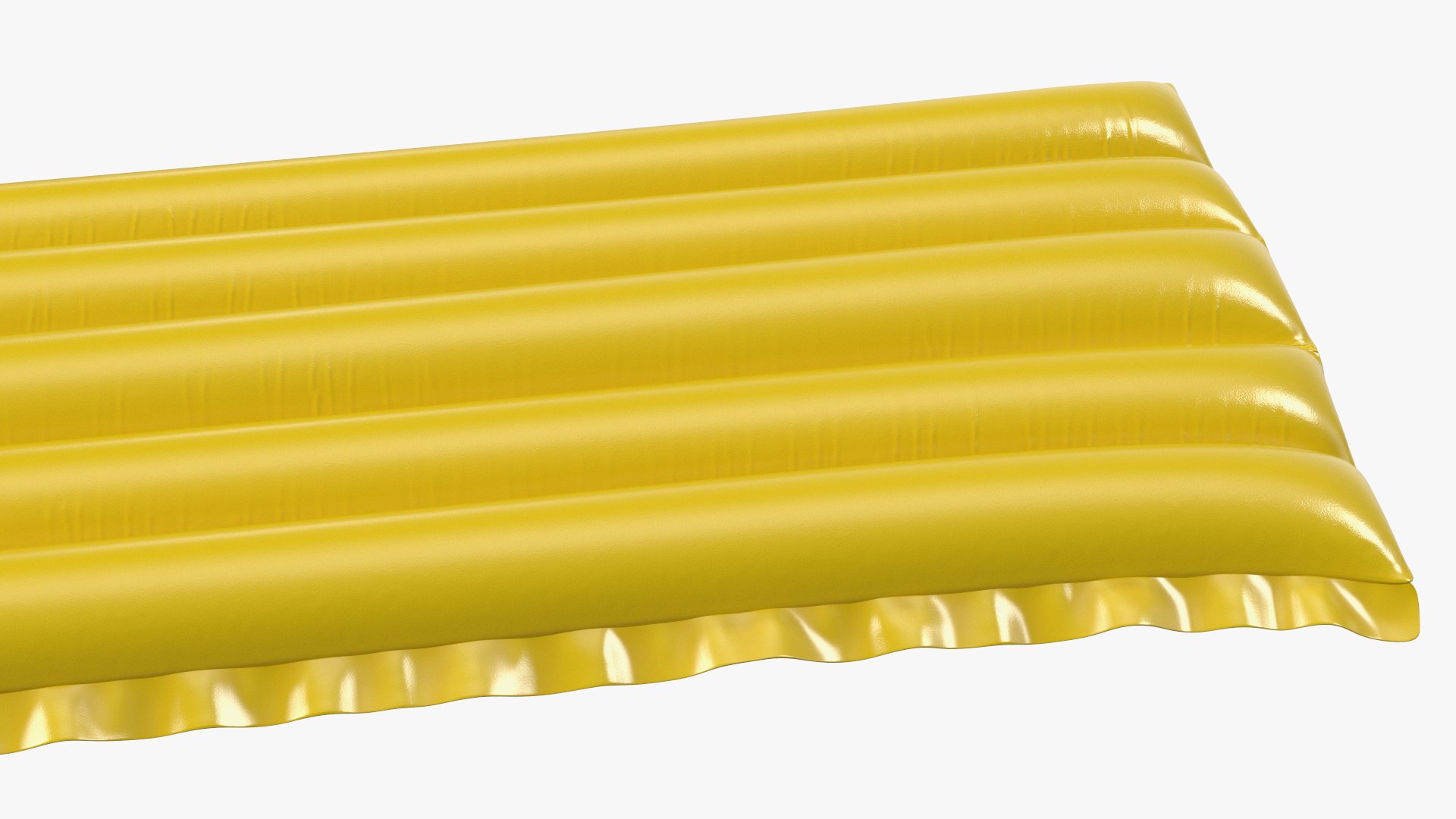 Yellow Vinyl Inflatable Sea Bed 3D Model - TurboSquid 2146862