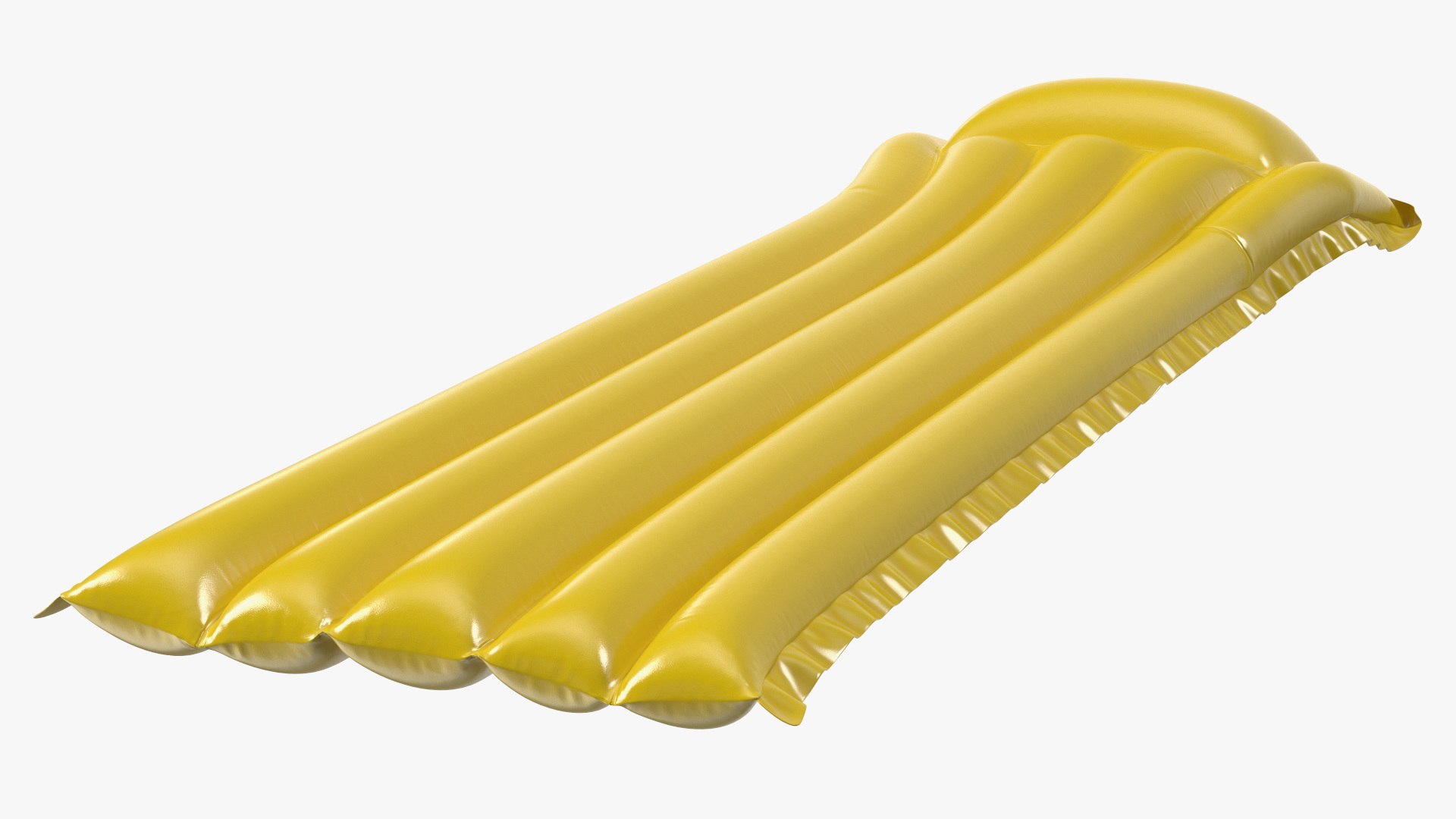 Yellow Vinyl Inflatable Sea Bed 3D Model - TurboSquid 2146862