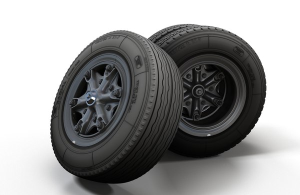 Heavy truck highpoly wheels