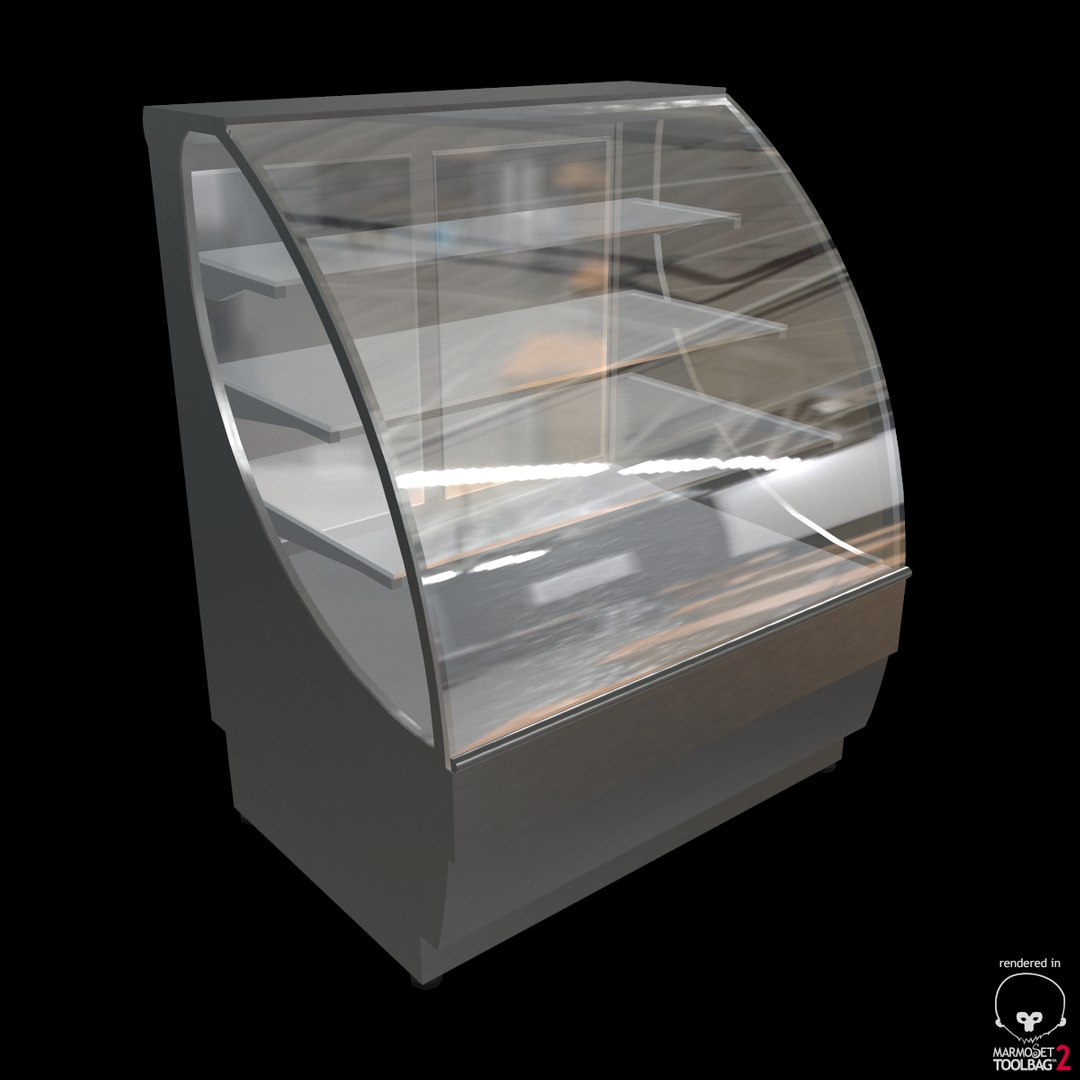 3d Model Pastry Case