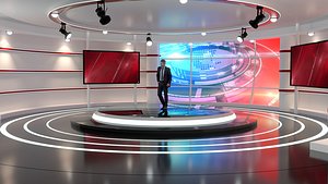 Virtual Set 3D model