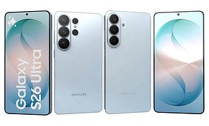 Samsung Galaxy S26 Sky Blue And S26 Ultra Blue