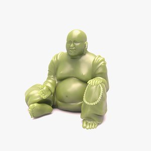 Jade Buddha Statue model