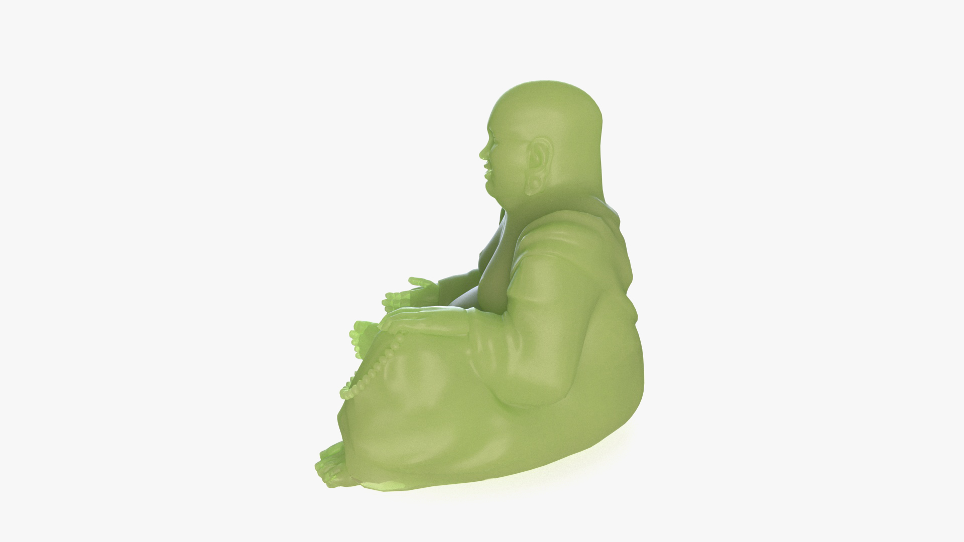 Jade Buddha Statue model - TurboSquid 2166984