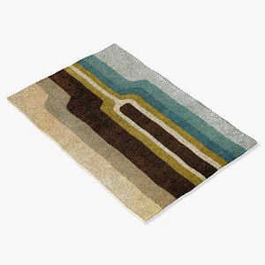 chandra rugs far-6207 3d model