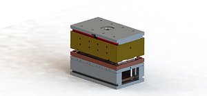 Electric Coffee Machine Plastic Injection Mold 3D model